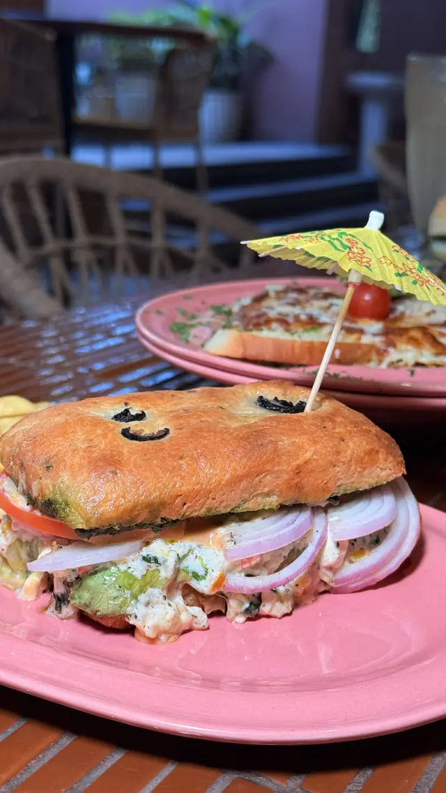 Loaded sandwich